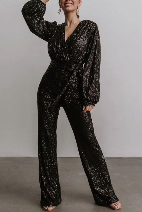 ZAYNA - Super stylischer Silvester-Jumpsuit